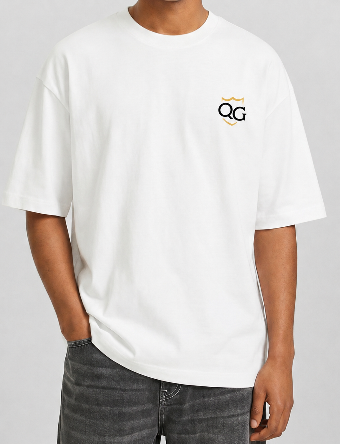 QG Tee Shirt QG Maradona Blanc Collection QG Legend (3)