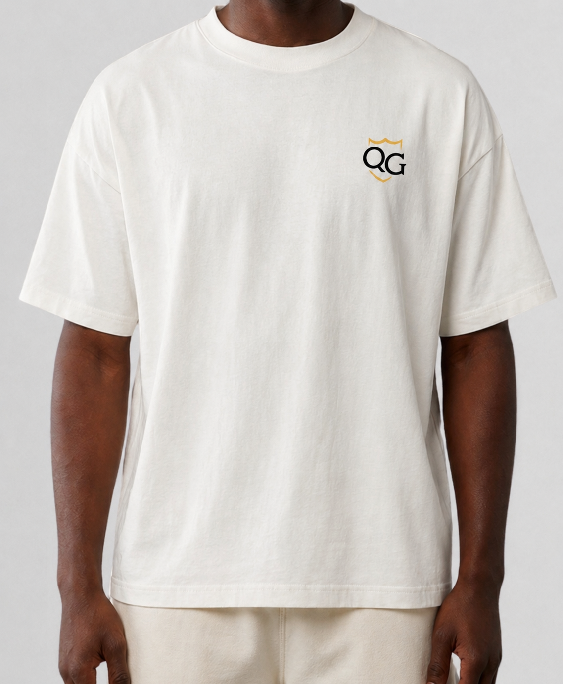 QG Tee Shirt QG R10 Blanc Collection QG Legend