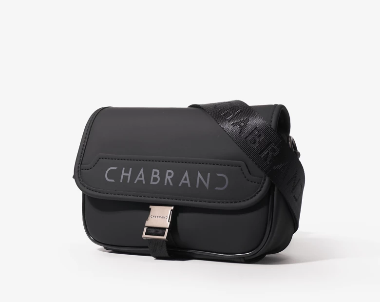 Sacoche Chabrand noire à rabat