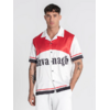 Chemise Satinée Bicolore ROUGE – GIANNI KAVANAGH  (1)