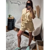 Ensemble Chemisier + Short Jaune EMMA – Léger & Chic (2)
