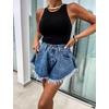 Short Jeans PAOLA BLEU FONCE (1)
