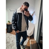 Veste biker col mouton (2)