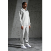 Ensemble Gris sweat col zippé minimal (2)