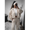 Veste Beige zip oversize street (2)