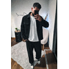 Ensemble URBAN ZIP Noir veste et pantalon