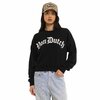 Sweat Von Dutch noir logo strass silver (3)