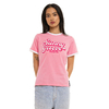 Von Dutch Groovy Tee Shirt Femme Rose (2)