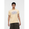 Von Dutch BRAd Tee Shirt Homme Beige (1)