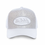 Casquette Pailletée Snapback von Dutch - Blanche  (2)
