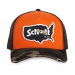 Casquette VON DUTCH x SCHOTT – CT CAMO ORANGE (2)
