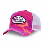 Casquette Trucker All Over Fushia Von Dutch (5)