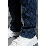 Jeans Texturé Signature Bleu (1)