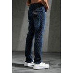 Jeans Texturé Signature Bleu (5)