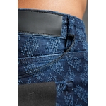 Jeans Texturé Signature Bleu (4)