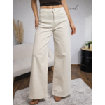 Jean wide leg écru taille haute (2)
