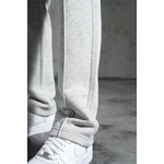 Ensemble Gris sweat col zippé minimal (1)