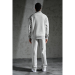 Ensemble Gris sweat col zippé minimal (5)