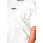 Tee-shirt FLOWER EMBROIDERY coton premium SIXTH JUNE (3)