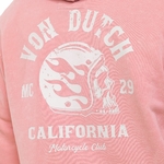 Sweat à capuche MATTIA rose Von Dutch (4)