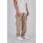 Pantalon cargo Beige homme streetwear (4)