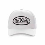 Casquette Von Dutch COLORS blanche trucker patch logo brodé (2)