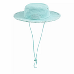 Bob Bord Large Vert d'eau VON DUTCH Effiloché – Style et Attitude (1)