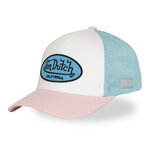 Casquette trucker Von Dutch LOFB39 bleu rose (1)