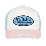 Casquette trucker Von Dutch LOFB39 bleu rose (2)