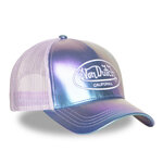 Casquette Von Dutch HOLOGRAM violette effet brillant (4)