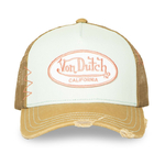 Von Dutch Used11 Casquette Trucker Bleu ciel Beige (2)