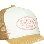 Von Dutch Used11 Casquette Trucker Bleu ciel Beige (3)