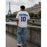 Maillot FRANCE Blanc Lifestyle QG World Collection (1)