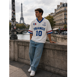 Maillot FRANCE Blanc Lifestyle QG World Collection (2)