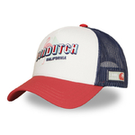 Von Dutch SURF13 Casquette Trucker Rouge Bleu Blanc (1)