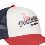 Von Dutch SURF13 Casquette Trucker Rouge Bleu Blanc (2)