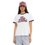 Von Dutch Groovy Tee Shirt Femme Blanc (1)