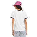 Von Dutch Groovy Tee Shirt Femme Blanc (3)
