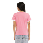 Von Dutch Groovy Tee Shirt Femme Rose (1)