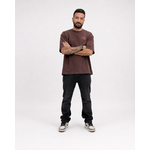 QG TEE SHIRT BRAND MARRON (1)