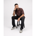 QG TEE SHIRT BRAND MARRON (3)