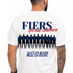 QG Tee-Shirt Fiers de Nos Couleurs France Blanc (2)