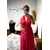 Robe Longue Dos Nu Rose Fluo JADE – Taille Unique – Fabriquée en Italie (2)
