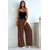 Pantalon magique femme Terracotta avec poches