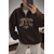 Sweat Zippé NYC Confort Urbain Marron