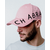Casquette CHABRAND Rose poudré logo latéral contrasté