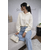 Sweat léger Beige oversize Italien confort street chic