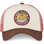 Casquette Von Dutch SURF09 Paradise Trucker beige marron (4)