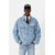 Veste Jeans Bleu Oversize SIXTH JUNE Logo Brodé Homme (4)