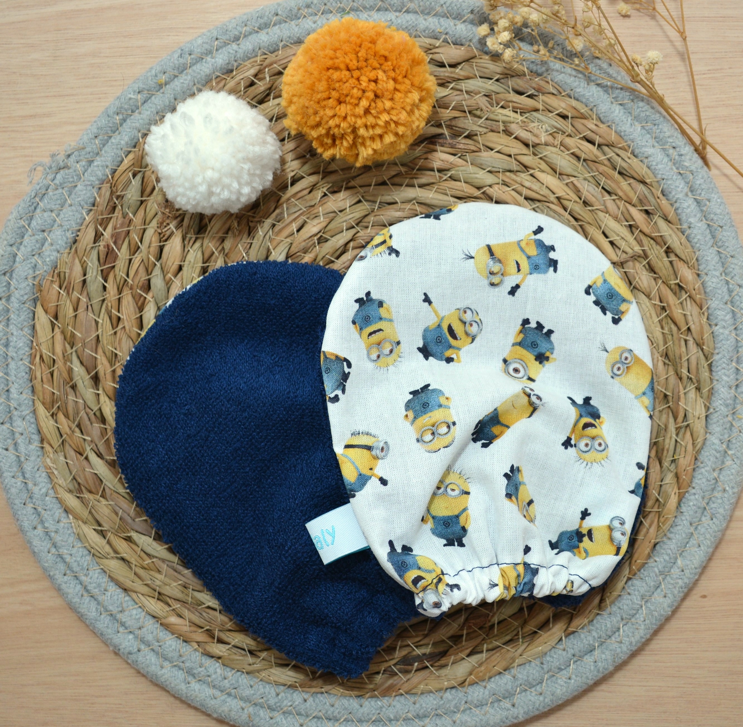 Gant de toilette enfant minions